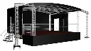 Trailerbühne 8x6 m