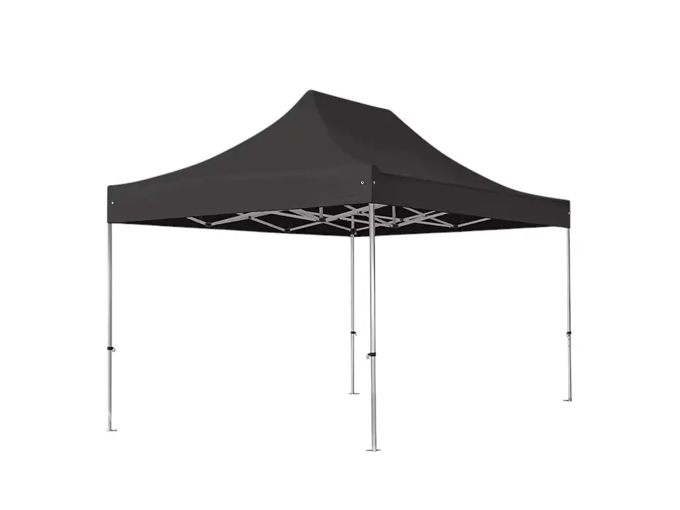 Faltpavillon 3x6m schwarz 