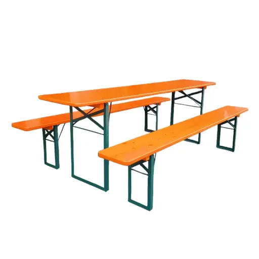 Festzeltgarnitur orange